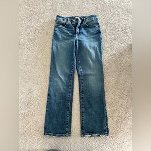 Good American straight leg denim